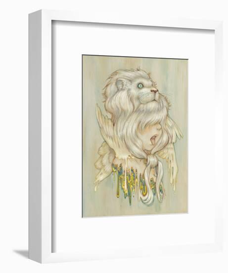 Daniel Lion Roar-Camilla D'Errico-Framed Art Print