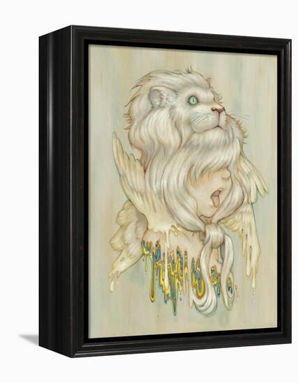 Daniel Lion Roar-Camilla D'Errico-Framed Stretched Canvas