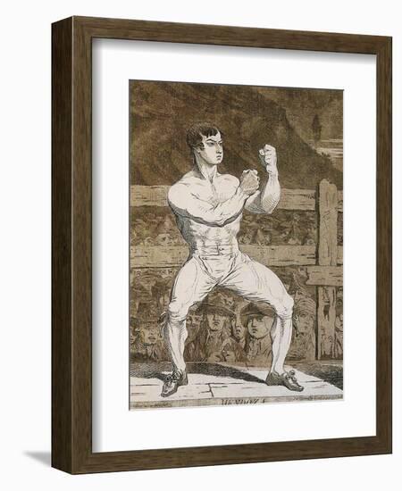 Daniel Mendoza-James Gillray-Framed Giclee Print