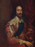 Portrait of a King (Potentially Constantine Iv) (Oil on Canvas)-Daniel Mytens-Giclee Print