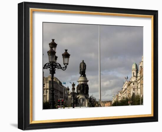 Daniel O'Connell Street, Dublin, Republic of Ireland, Europe-Oliviero Olivieri-Framed Photographic Print