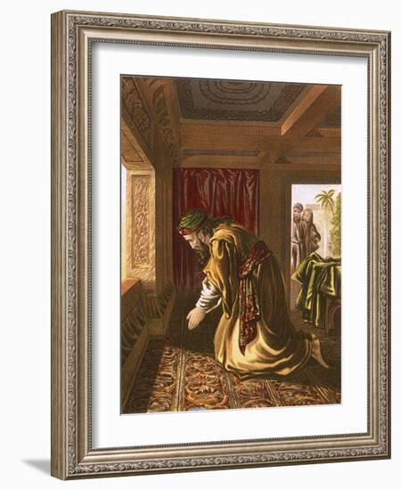 Daniel Praying-English-Framed Giclee Print