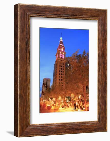 Daniel's and Fisher Tower, 16th Street Mall, Denver, Colorado, United States of America-Richard Cummins-Framed Photographic Print