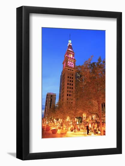 Daniel's and Fisher Tower, 16th Street Mall, Denver, Colorado, United States of America-Richard Cummins-Framed Photographic Print