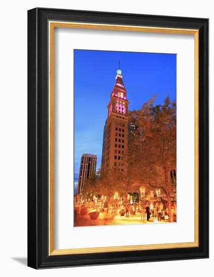 Daniel's and Fisher Tower, 16th Street Mall, Denver, Colorado, United States of America-Richard Cummins-Framed Photographic Print