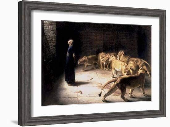 Daniel's Answer to the King-Briton Rivière-Framed Giclee Print