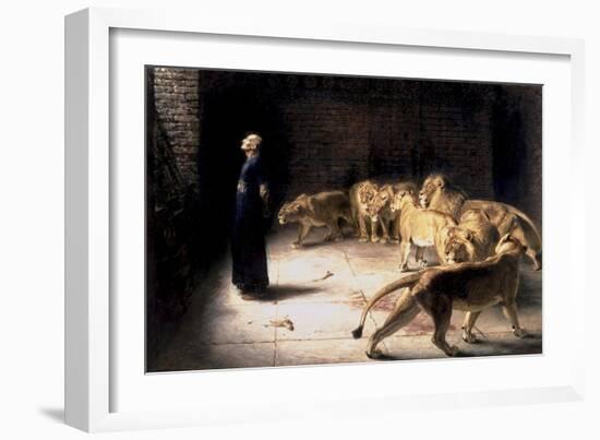 Daniel's Answer to the King-Briton Rivière-Framed Giclee Print