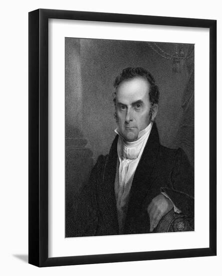Daniel Webster-James Barton Longacre-Framed Giclee Print