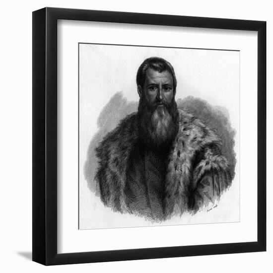 Daniele Barbaro-Paolo Veronese-Framed Art Print