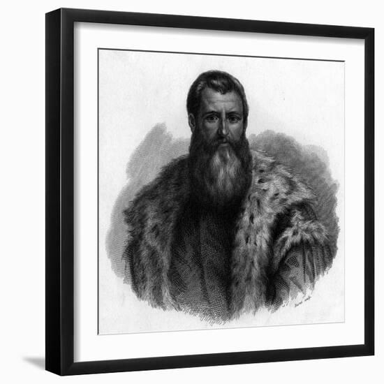 Daniele Barbaro-Paolo Veronese-Framed Art Print