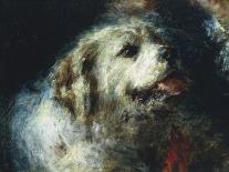 The Troubetzkoy Boys with a Dog, Detail, 1874-Daniele Ranzoni-Framed Giclee Print
