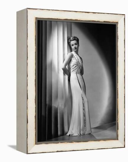 Danielle Darrieux 1938-null-Framed Stretched Canvas