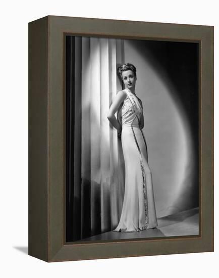 Danielle Darrieux 1938-null-Framed Stretched Canvas