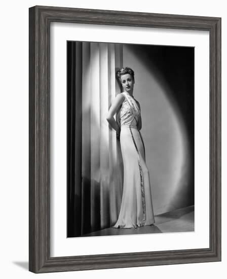 Danielle Darrieux 1938-null-Framed Photo