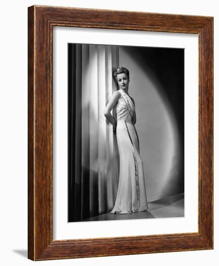 Danielle Darrieux 1938-null-Framed Photo
