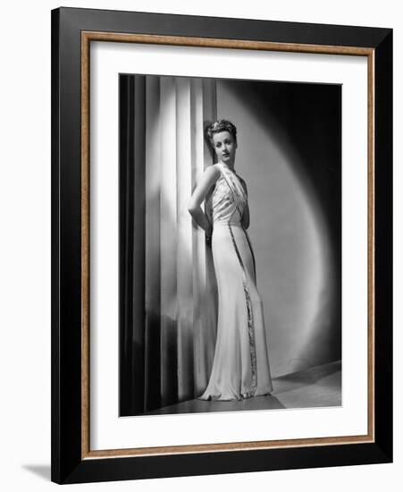 Danielle Darrieux 1938-null-Framed Photo