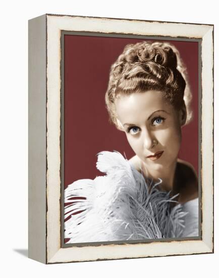 Danielle Darrieux, ca. 1938-null-Framed Stretched Canvas