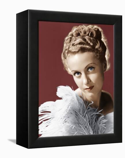 Danielle Darrieux, ca. 1938-null-Framed Stretched Canvas