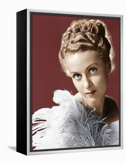 Danielle Darrieux, ca. 1938-null-Framed Stretched Canvas