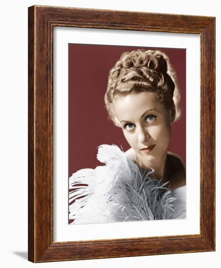 Danielle Darrieux, ca. 1938-null-Framed Photo