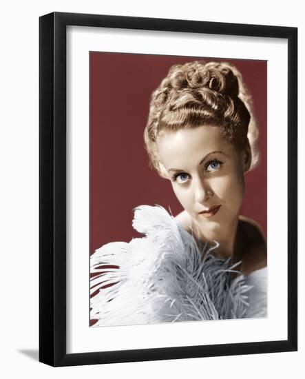 Danielle Darrieux, ca. 1938-null-Framed Photo