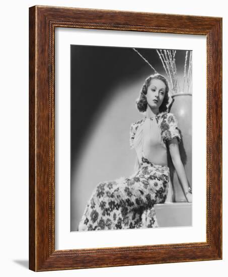 Danielle Darrieux, Circa 1938-null-Framed Photo