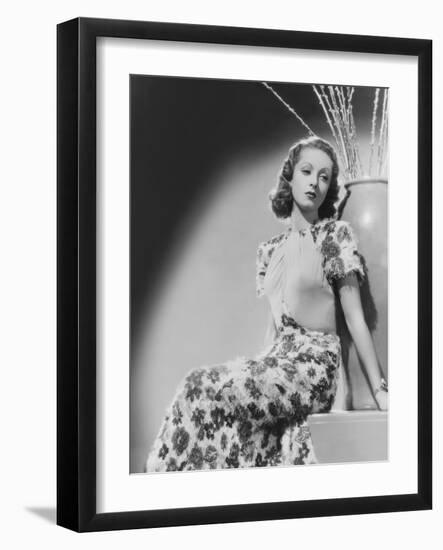 Danielle Darrieux, Circa 1938-null-Framed Photo