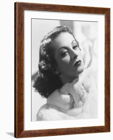 Danielle Darrieux, Circa 1938-null-Framed Photo