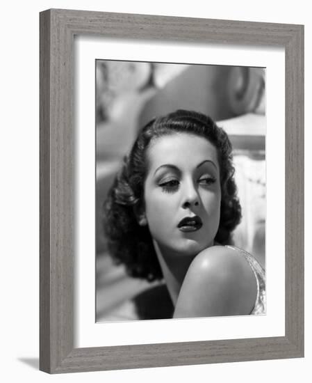 Danielle Darrieux, Late 1930s-null-Framed Photo