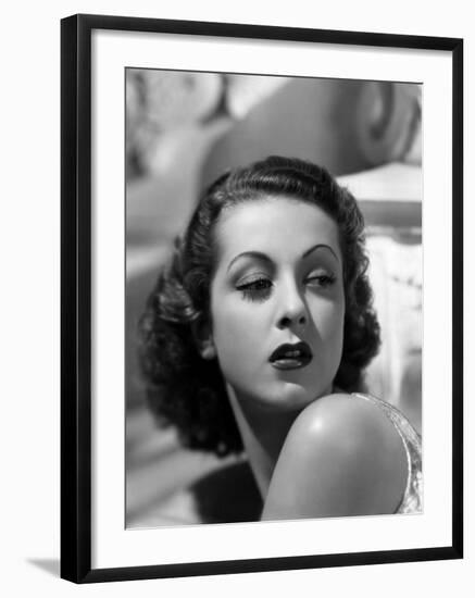 Danielle Darrieux, Late 1930s-null-Framed Photo