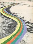 Rainbow Road-Danielle Kroll-Giclee Print