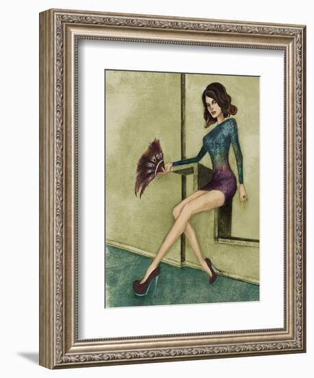 Danielle-Jami Goddess-Framed Art Print