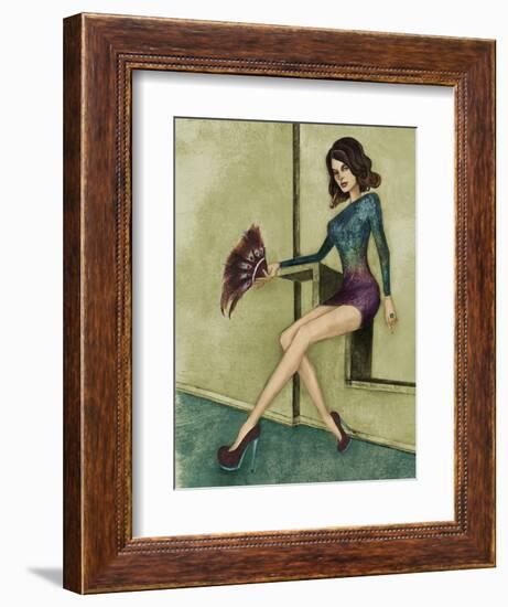 Danielle-Jami Goddess-Framed Art Print