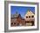 Danish Architecture on Alisal Road, Solvang, Santa Barbara County, Central California-Richard Cummins-Framed Photographic Print