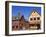 Danish Architecture on Alisal Road, Solvang, Santa Barbara County, Central California-Richard Cummins-Framed Photographic Print