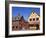 Danish Architecture on Alisal Road, Solvang, Santa Barbara County, Central California-Richard Cummins-Framed Photographic Print