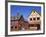 Danish Architecture on Alisal Road, Solvang, Santa Barbara County, Central California-Richard Cummins-Framed Photographic Print