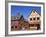 Danish Architecture on Alisal Road, Solvang, Santa Barbara County, Central California-Richard Cummins-Framed Photographic Print