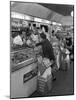 Danish Bacon May Fare Shop Display, Wath Upon Dearne, South Yorkshire, 1964-Michael Walters-Mounted Photographic Print