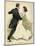 Danish Couple 1902-Paul Fischer-Mounted Art Print