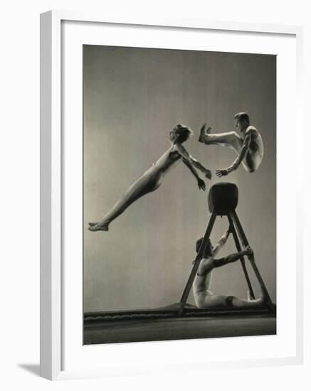 Danish Gymnasts-Gjon Mili-Framed Photographic Print