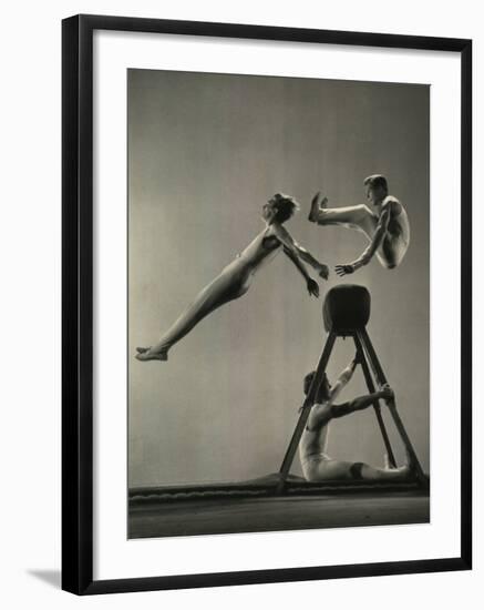 Danish Gymnasts-Gjon Mili-Framed Photographic Print