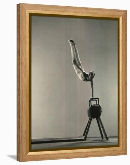 Danish Gymnasts-Gjon Mili-Framed Premier Image Canvas