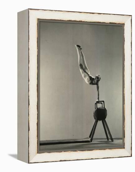 Danish Gymnasts-Gjon Mili-Framed Premier Image Canvas