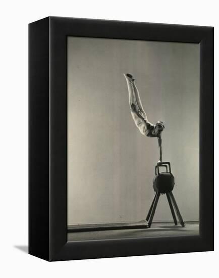 Danish Gymnasts-Gjon Mili-Framed Premier Image Canvas