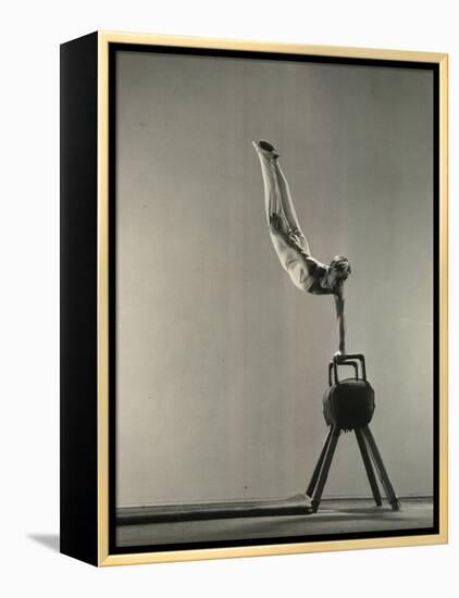 Danish Gymnasts-Gjon Mili-Framed Premier Image Canvas