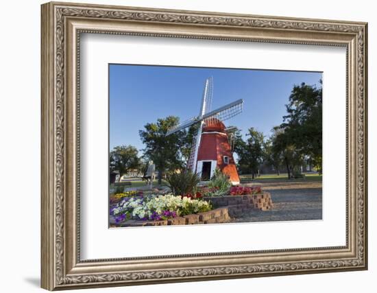 Danish Mill Built in 1902 Resides in Kenmare, North Dakota, USA-Chuck Haney-Framed Photographic Print