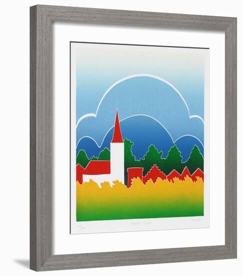 Danish Village-Dejong-Framed Collectable Print