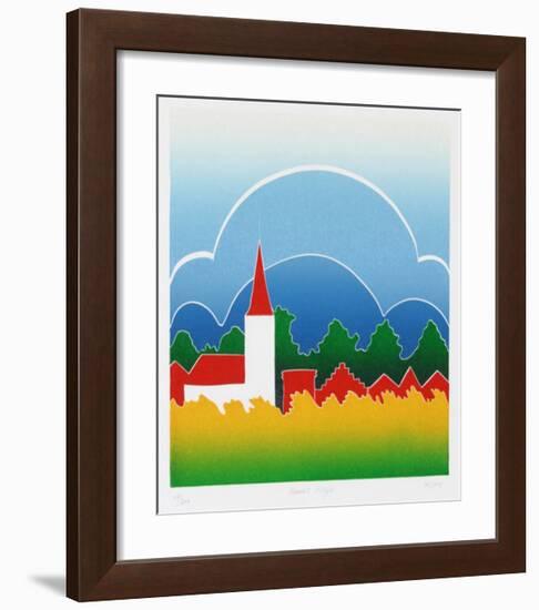 Danish Village-Dejong-Framed Collectable Print