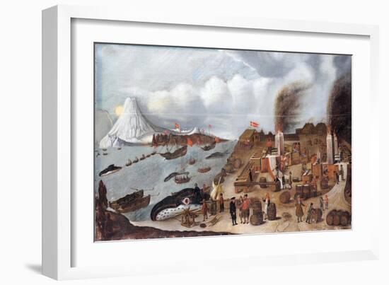 Danish Whaling Station-Abraham Speeck-Framed Giclee Print